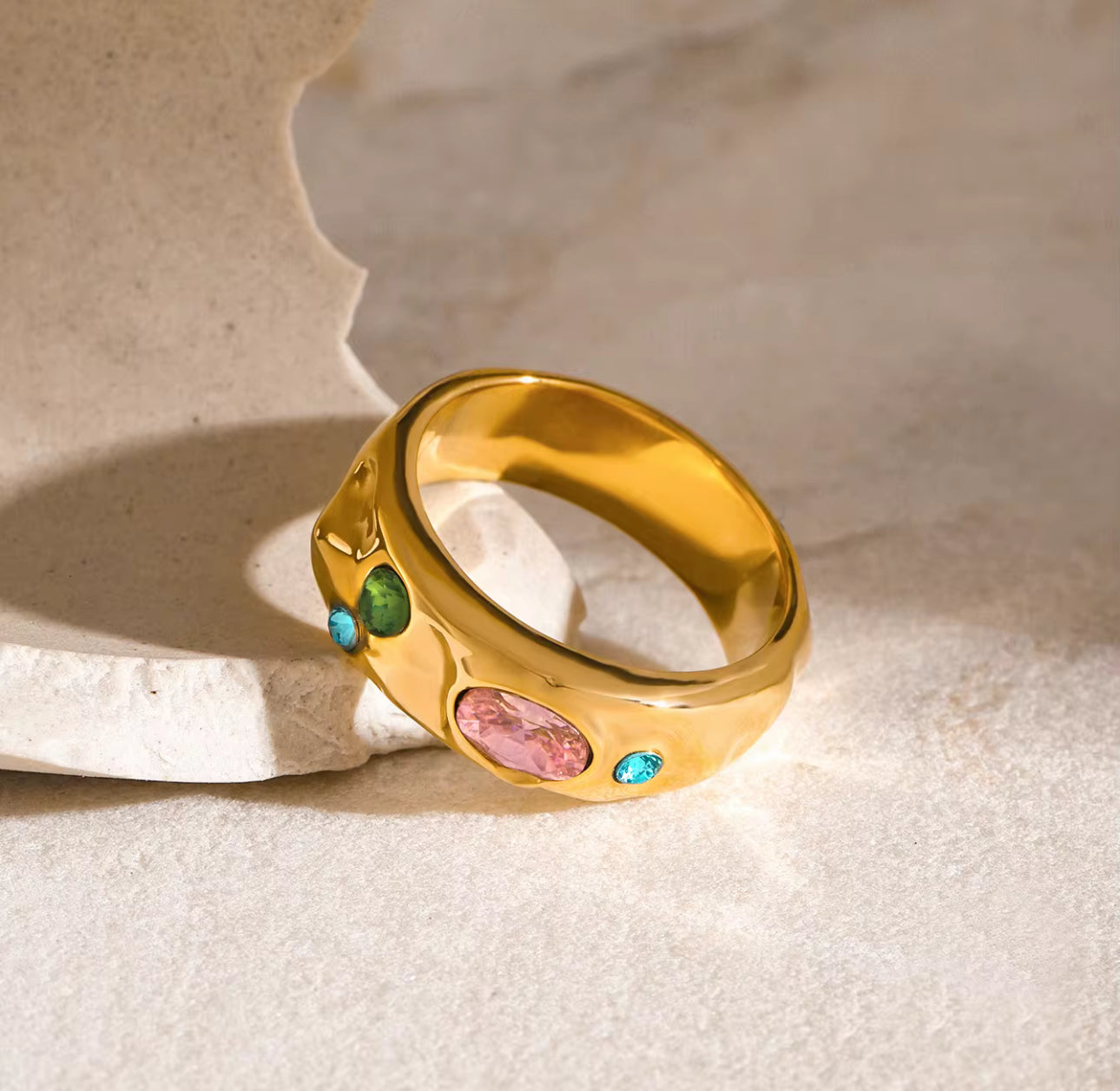 Rainbow Glow Ring