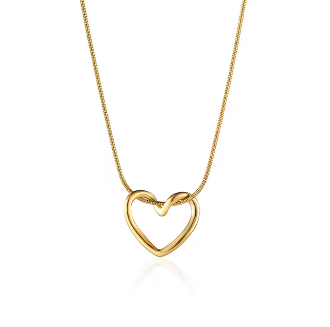Heartline necklace
