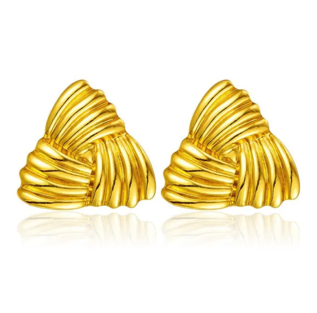 Triangle Stud Earrings