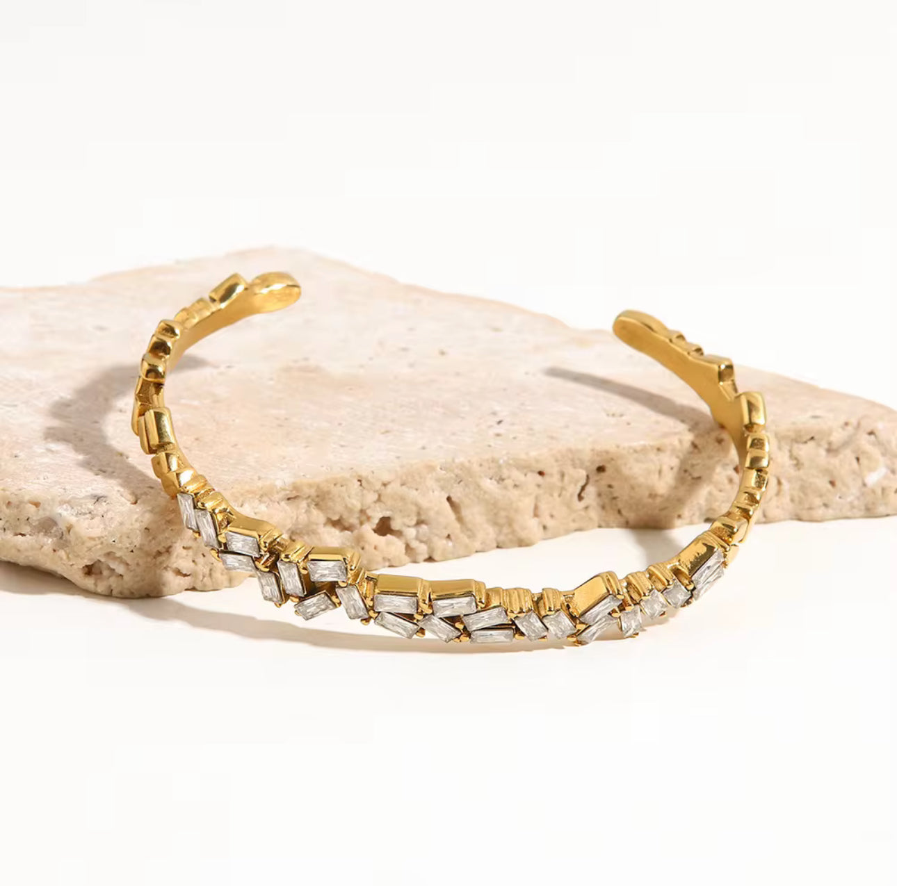 Crystal Edge bangle