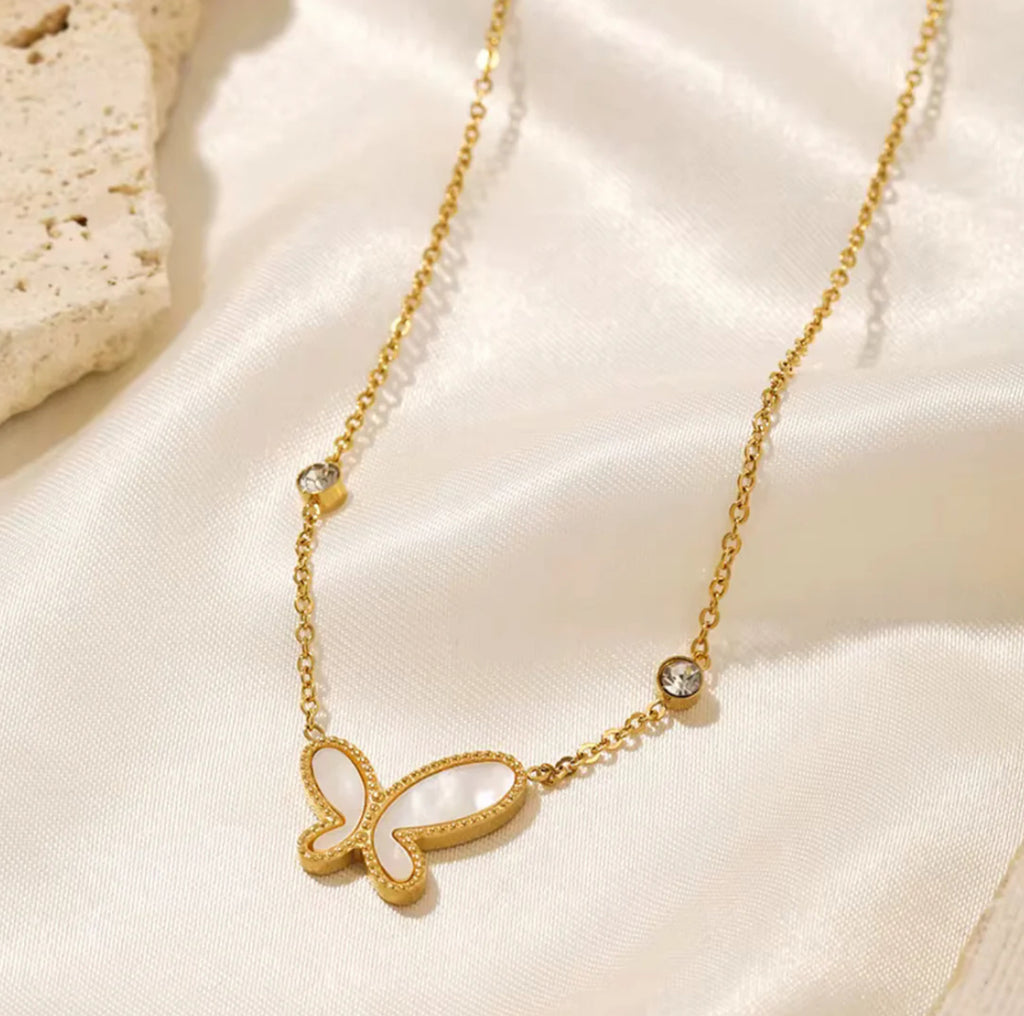 Aurela Butterfly Necklace