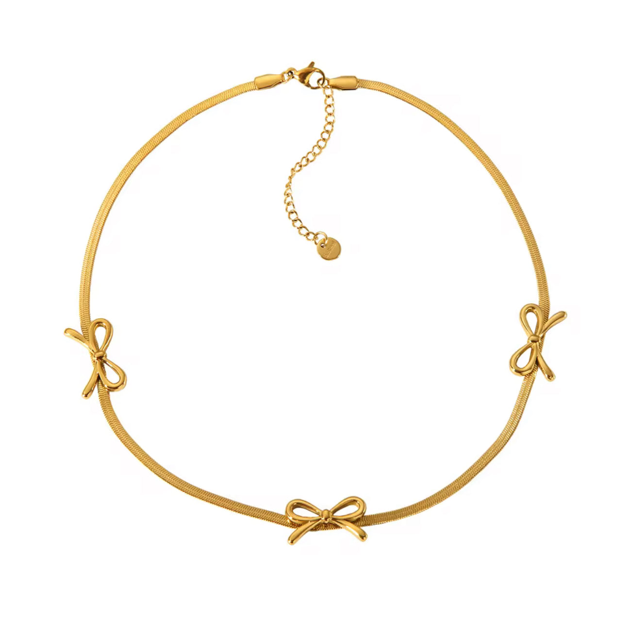 Bella Bow necklace