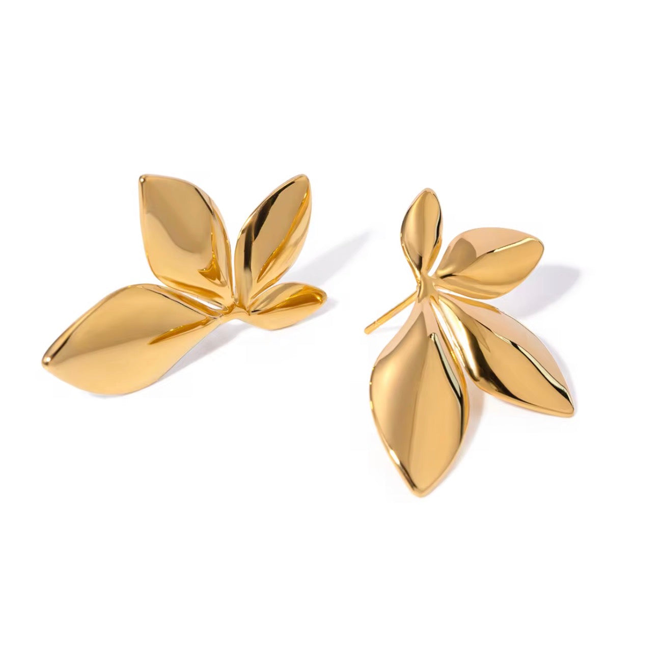 Flower Leaves Earrings