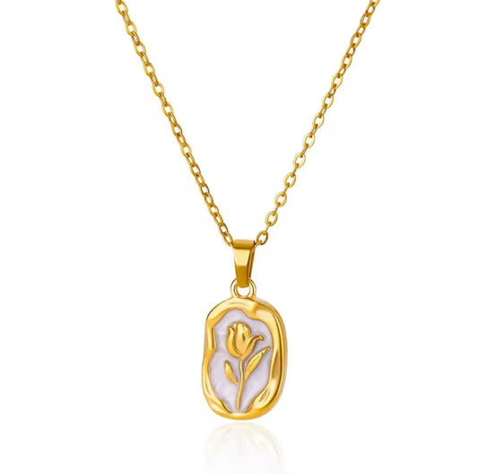 Tulip Bloom necklace
