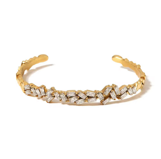 Crystal Edge bangle