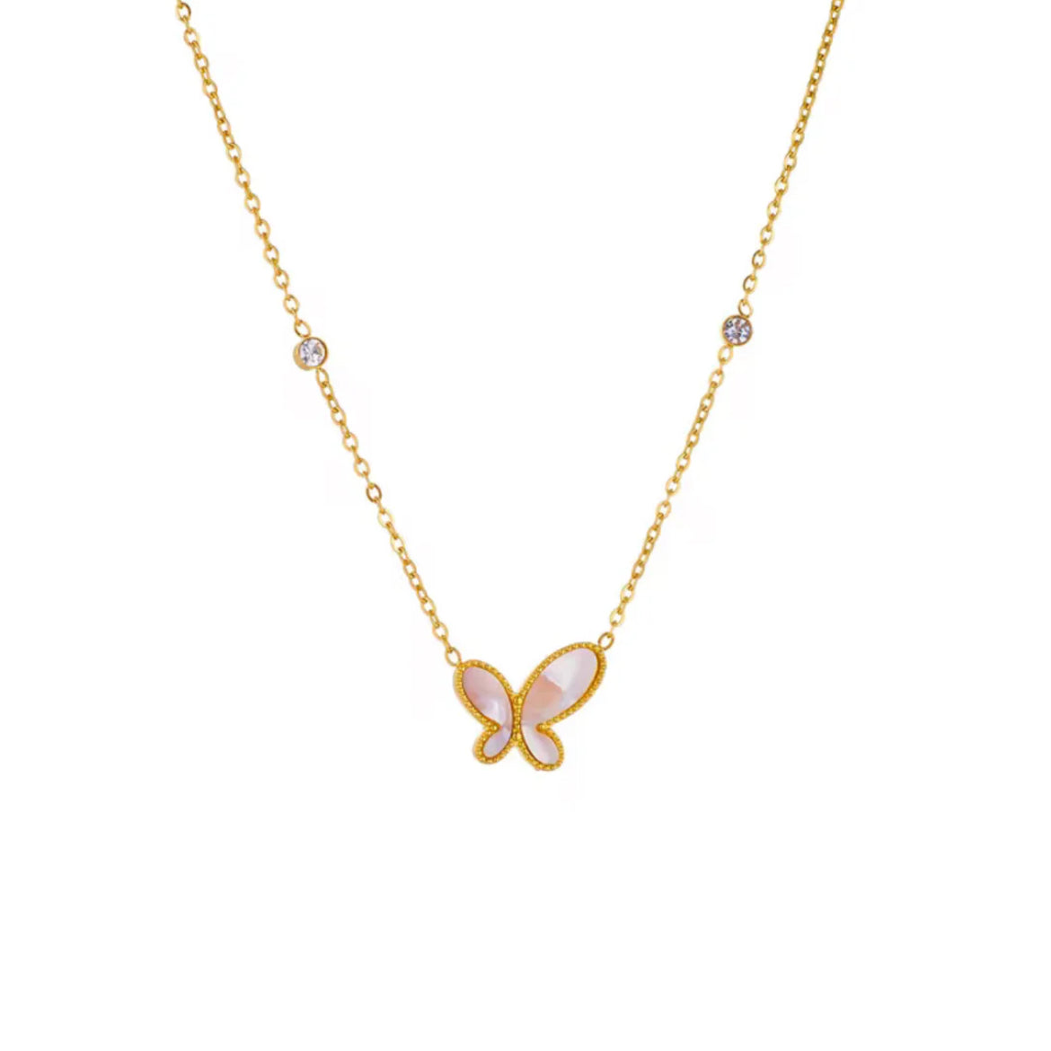 Aurela Butterfly Necklace