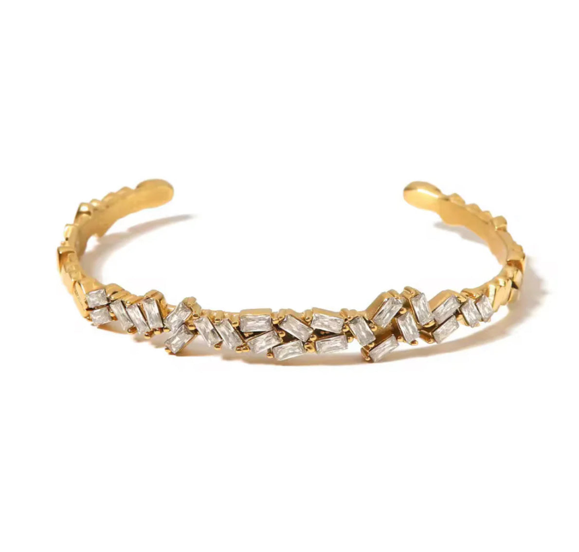 Crystal Edge bangle