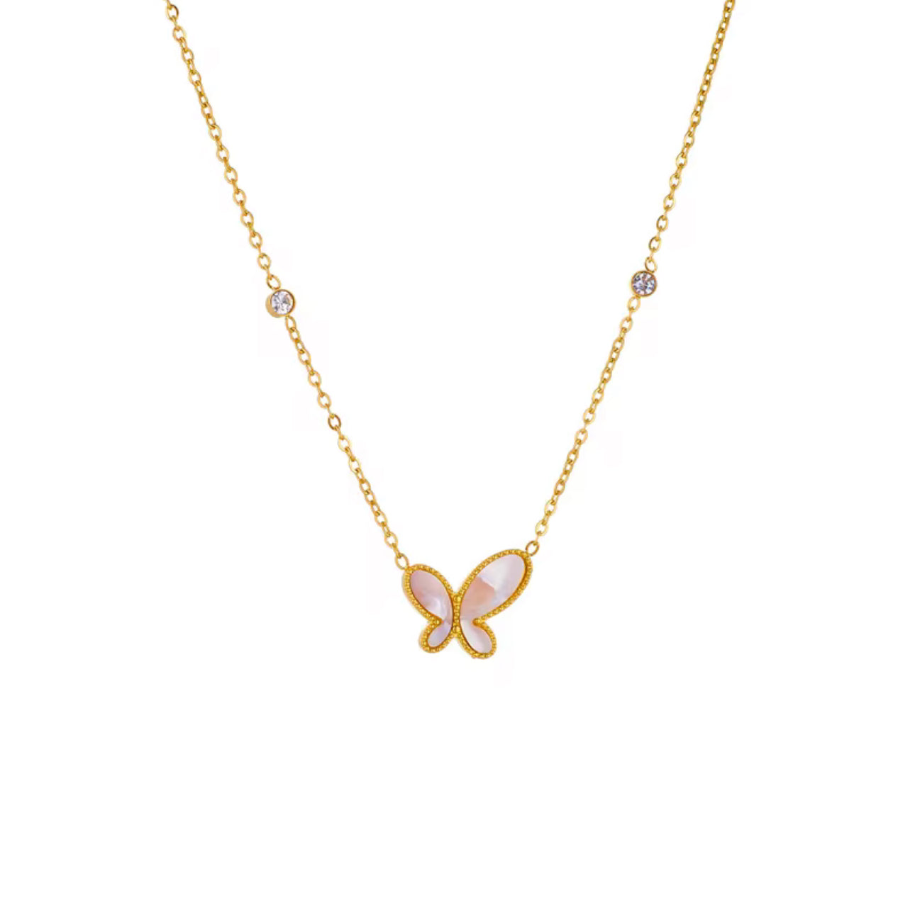 Aurela Butterfly Necklace