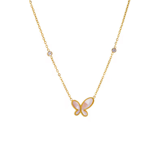 Aurela Butterfly Necklace